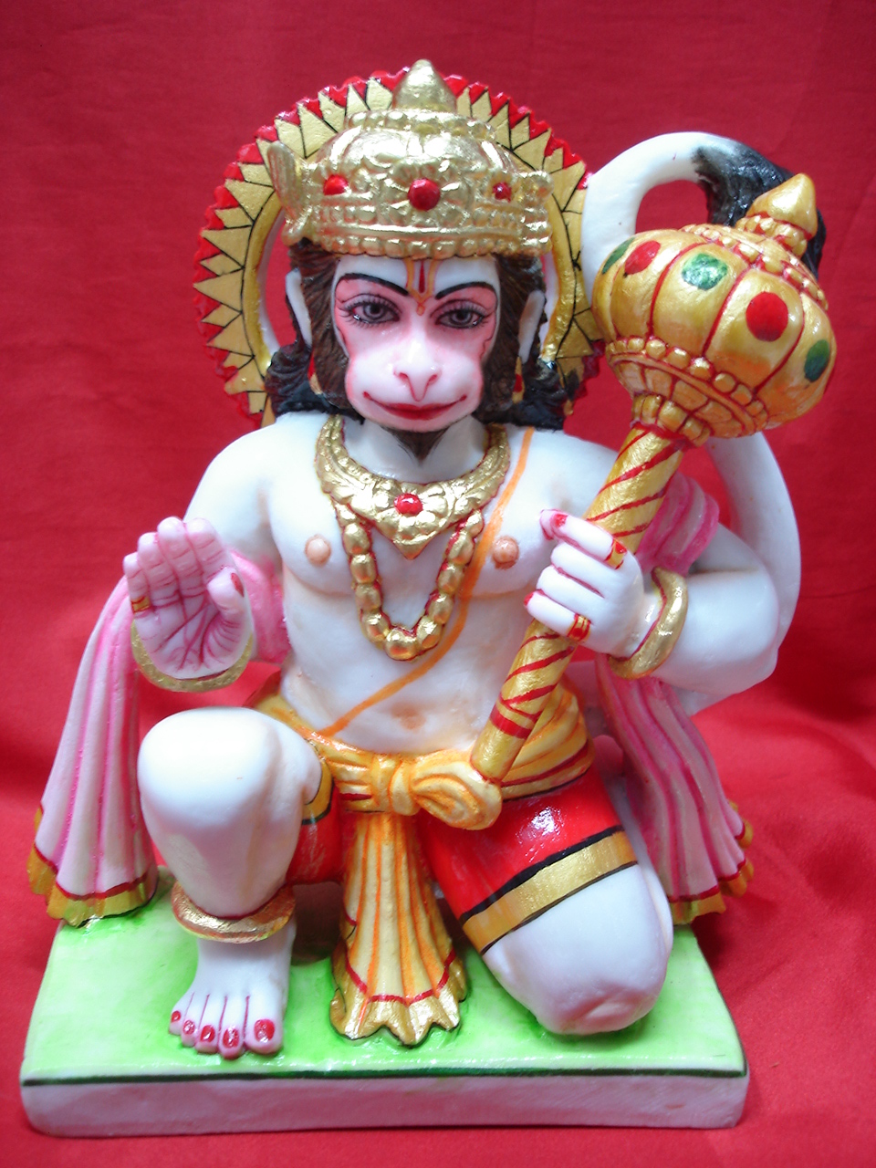 Marble Hanuman Ji Aashirwaad